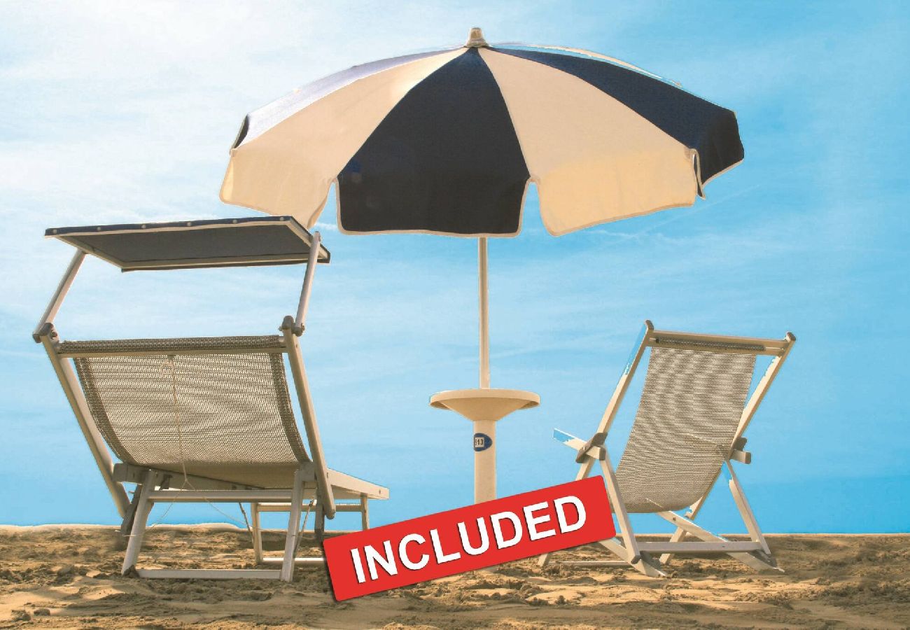 Appartamento a Bibione - Apt. al piano terra + giardino e 1 camera da letto Appartamento a Bibione - Apt. al piano terra + giardino e 1 camera da letto